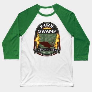 Fire Swamp National Park Baseball T-Shirt